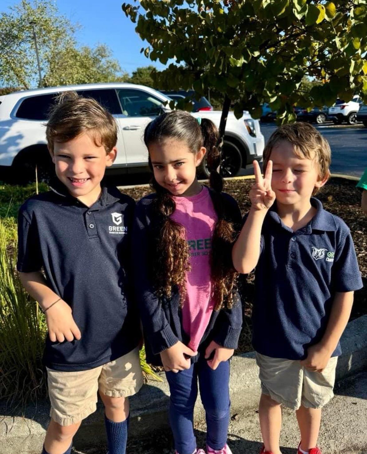 GREEN Greenville Elementary students